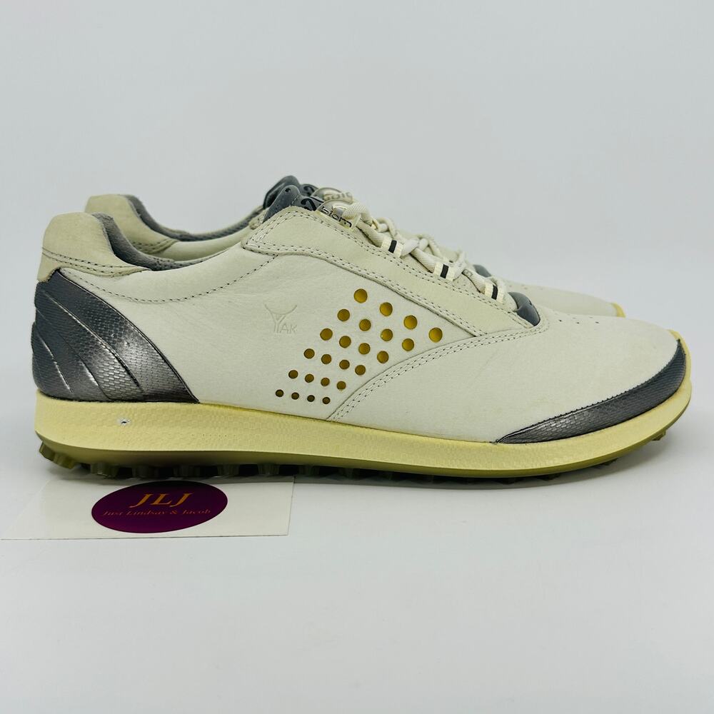 ECCO Women's Biom Hybrid Yak Leather Spikeless Golf Shoes Size 38 EU/ 7-7.5 US